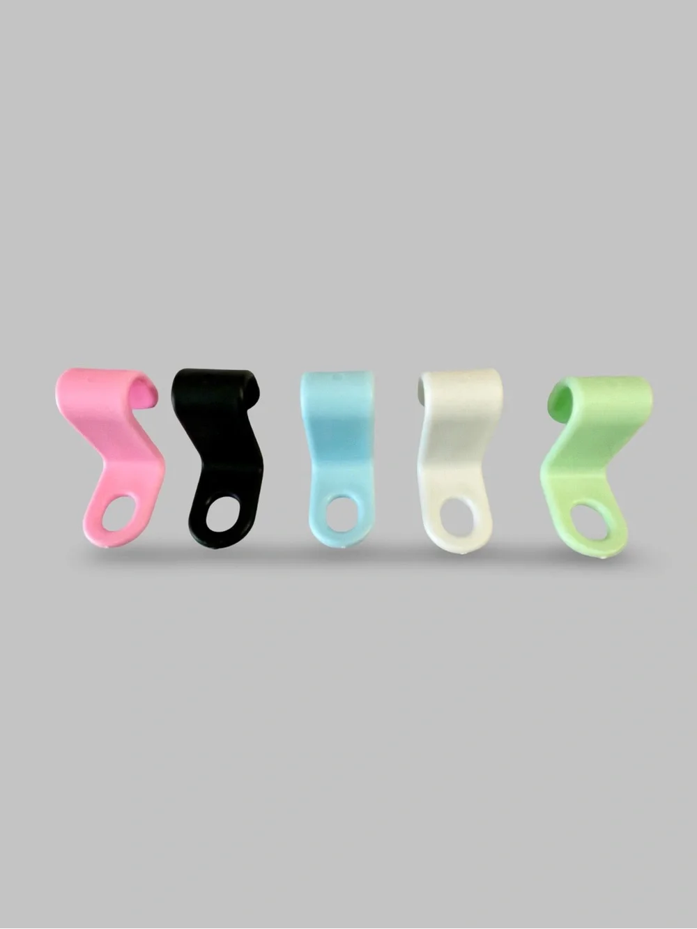 100 Hanger Connector Hooks Space Saving Cascading Closet Organizer Multi-colored